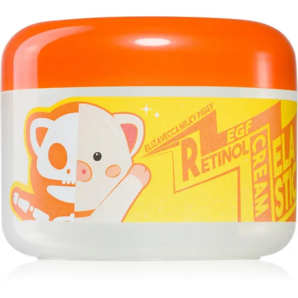 Elizavecca Milky Piggy EGF Elastic Retinol Cream hĺbkovo regeneračný nočný krém s retinolom 100 ml