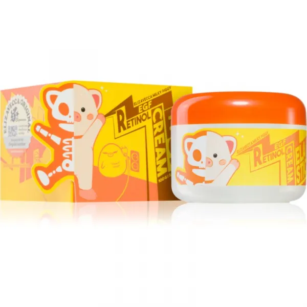 Elizavecca Milky Piggy EGF Elastic Retinol Cream hĺbkovo regeneračný nočný krém s retinolom 100 ml
