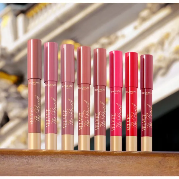 Bourjois Velvet the Pencil rúž v ceruzke s matným efektom odtieň 02 Amou-Rose 1,8 g