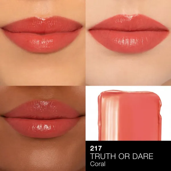 NARS Afterglow Sensual Shine Lipstick hydratačný lesklý rúž odtieň TRUTH DARE 1.5 g