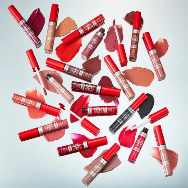 Rimmel Lasting Mega Matte ľahký tekutý matný rúž 16h odtieň Pink Blink 7,4 ml