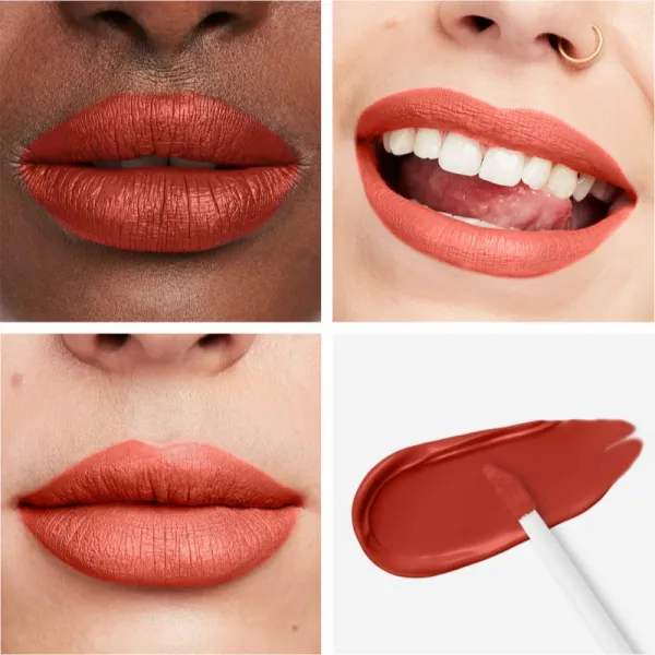 Rimmel Lasting Mega Matte ľahký tekutý matný rúž 16h odtieň Scarlet Flames 7,4 ml