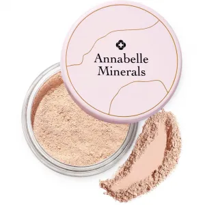 Annabelle Minerals Coverage Mineral Foundation minerálny púdrový make-up pre dokonalý vzhľad odtieň Golden Fair 4 g