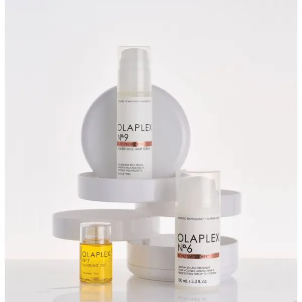 Olaplex N°6 Bond Smoother hydratačný stylingový krém proti krepateniu s pumpičkou 100 ml