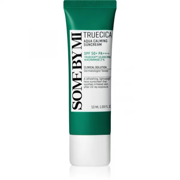 Some By Mi Truecica Aqua Calming Suncream upokojujúca ochranná emulzia SPF 50+ 50 ml