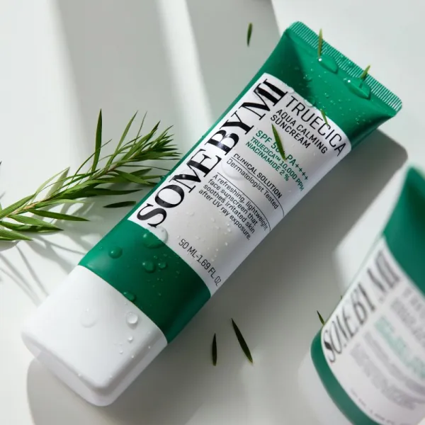 Some By Mi Truecica Aqua Calming Suncream upokojujúca ochranná emulzia SPF 50+ 50 ml