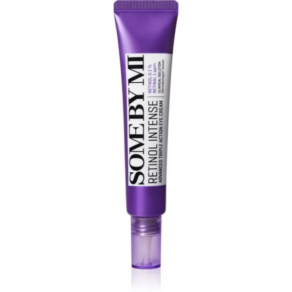 Some By Mi Retinol Intense Advanced Triple Action Eye Cream hydratačný a vyhladzujúci očný krém s retinolom 30 ml