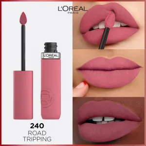 L’Oréal Paris Infaillible Matte Resistance matný hydratačný rúž odtieň 240 Road Tripping 5 ml