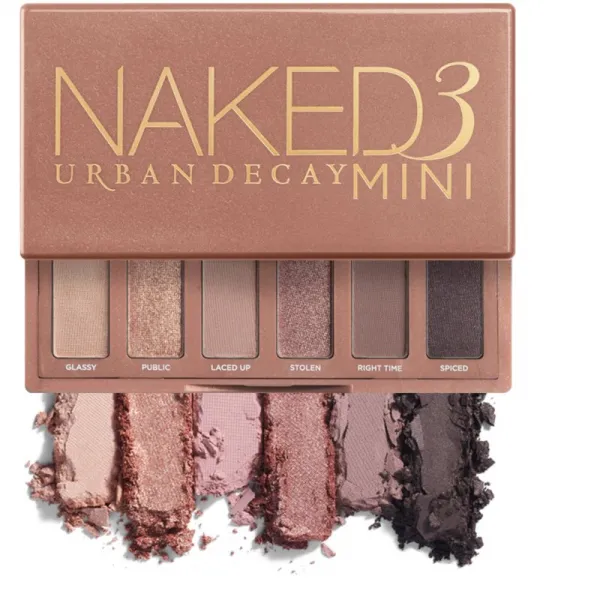 Urban Decay Naked3 Mini palette paletka očných tieňov 1 ks