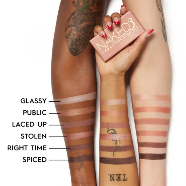Urban Decay Naked3 Mini palette paletka očných tieňov 1 ks