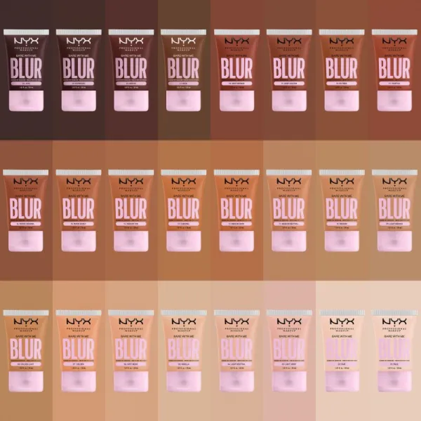 NYX Professional Makeup Bare With Me Blur Tint hydratačný make-up odtieň 09 Light Medium 30 ml