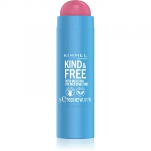 Rimmel Kind & Free multifunkčné líčidlo na oči, pery a tvár odtieň 003 Pink Heat 5 g