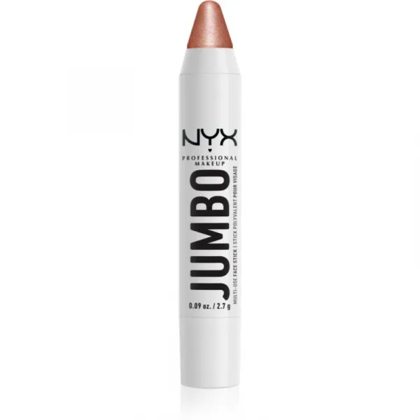 NYX Professional Makeup Jumbo Multi-Use Highlighter Stick krémový rozjasňovač v ceruzke odtieň 01 Coconut Cake 2,7 g