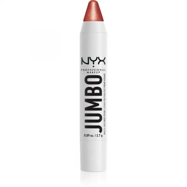 NYX Professional Makeup Jumbo Multi-Use Highlighter Stick krémový rozjasňovač v ceruzke odtieň 03 Lemon Merringue 2,7 g