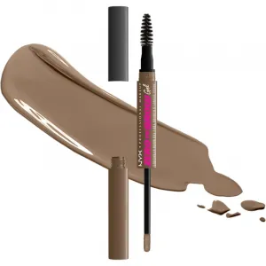 NYX Professional Makeup Zero To Brow Gel gél na obočie s aplikátorom odtieň 02 Ash Blonde 2 ml