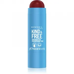 Rimmel Kind & Free multifunkčné líčidlo na oči, pery a tvár odtieň 005 Berry Sweet 5 g
