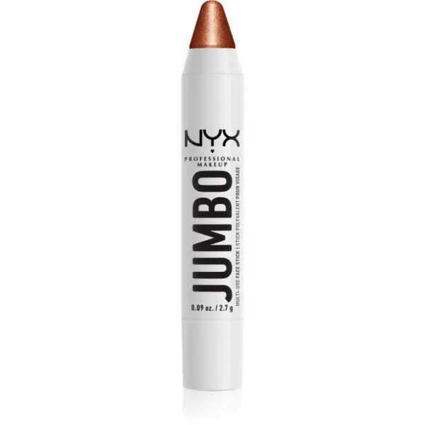 NYX Professional Makeup Jumbo Multi-Use Highlighter Stick krémový rozjasňovač v ceruzke odtieň 06 Flan 2,7 g