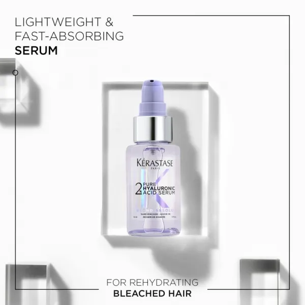 Kérastase Blond Absolu 2% Pure Hyaluronic Acid Serum vlasové sérum s kyselinou hyalurónovou 50 ml