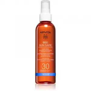 Apivita Bee Sun Safe Satin Touch Oil SPF30 olej na opaľovanie SPF 30 200 ml