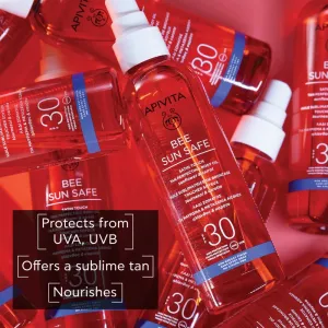 Apivita Bee Sun Safe Satin Touch Oil SPF30 olej na opaľovanie SPF 30 200 ml