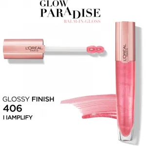 L’Oréal Paris Glow Paradise Balm in Gloss lesk na pery s kyselinou hyalurónovou odtieň 406 I Amplify 7 ml