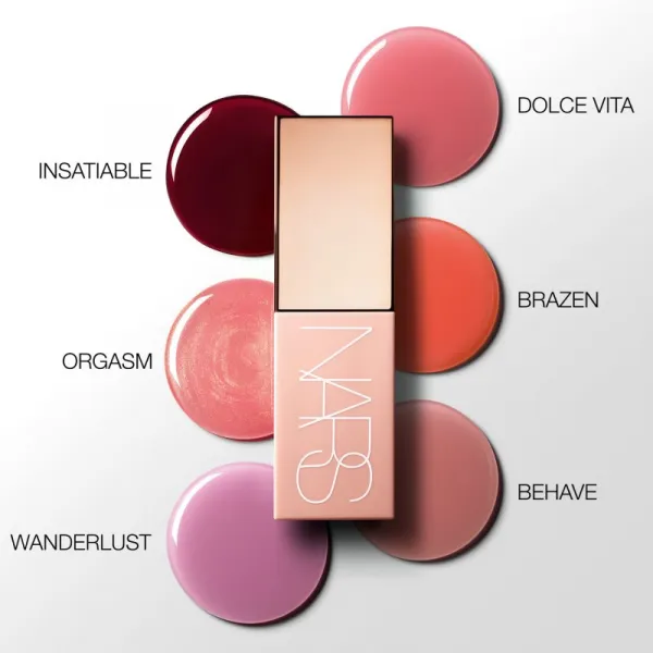 NARS AFTERGLOW LIQUID BLUSH tekutá lícenka pre žiarivý vzhľad pleti odtieň BEHAVE 7 ml