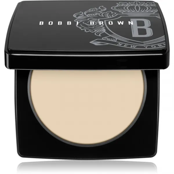 Bobbi Brown Sheer Finish Pressed Powder jemný kompaktný púder odtieň Pale Yellow 9 g