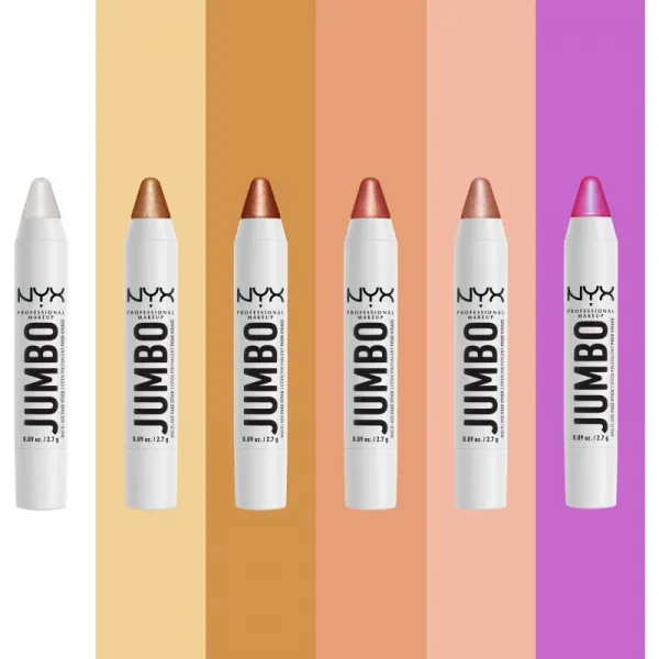 NYX Professional Makeup Jumbo Multi-Use Highlighter Stick krémový rozjasňovač v ceruzke odtieň 05 Apple Pie 2,7 g