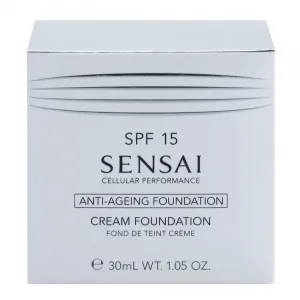 Sensai Cellular Performance Cream Foundation krémový make-up SPF 15 odtieň CF 12 Soft Beige 30 ml