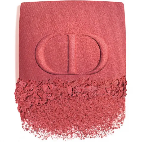 DIOR Rouge Blush kompaktná lícenkaso štetcom a zrkadielkom odtieň 999 (Satin) 6 g