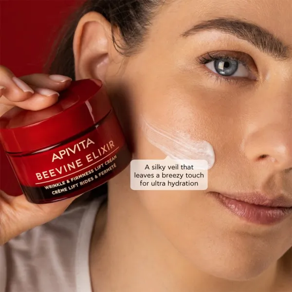 Apivita Beevine Elixir Cream Light liftingový spevňujúci krém proti vráskam 50 ml