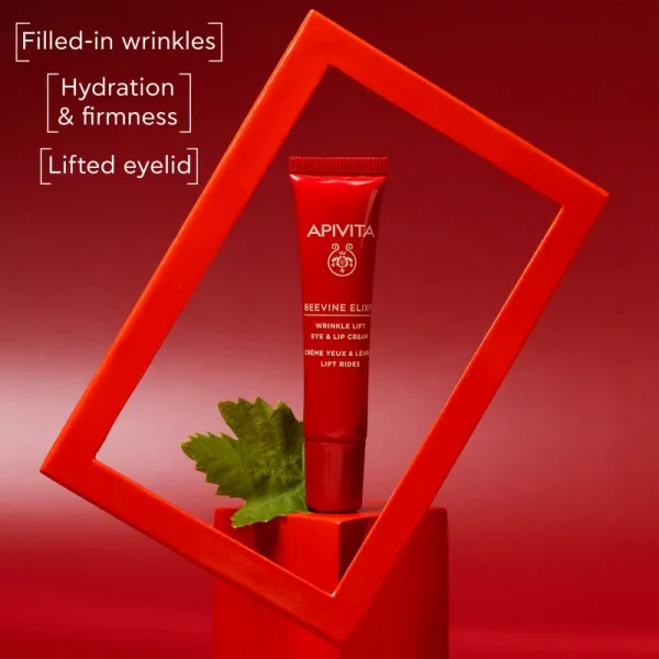 Apivita Beevine Elixir Eye & Lip cream intenzívny liftingový očný krém proti vráskam a tmavým kruhom 15 ml