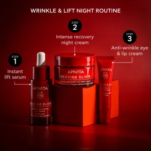 Apivita Beevine Elixir Eye & Lip cream intenzívny liftingový očný krém proti vráskam a tmavým kruhom 15 ml