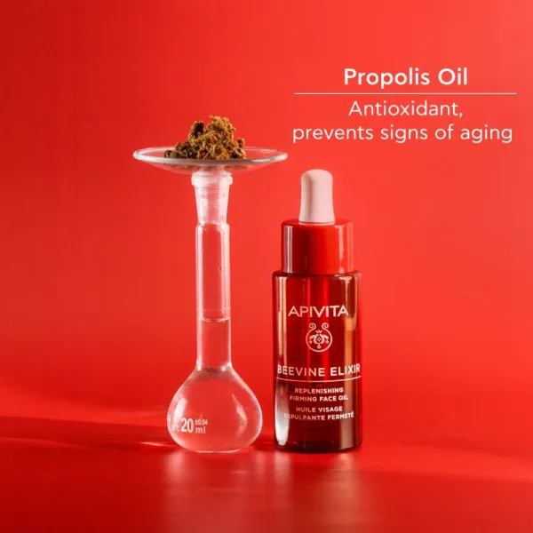 Apivita Beevine Elixir Replenishing Face Oil vyživujúci pleťový olej s revitalizačným účinkom 30 ml