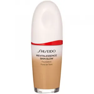 Shiseido Revitalessence Skin Glow Foundation ľahký make-up s rozjasňujúcim účinkom SPF 30 odtieň Maple 30 ml