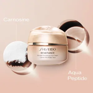 Shiseido Benefiance Wrinkle Smoothing Eye Cream výživný očný krém pre redukciu vrások 15 ml