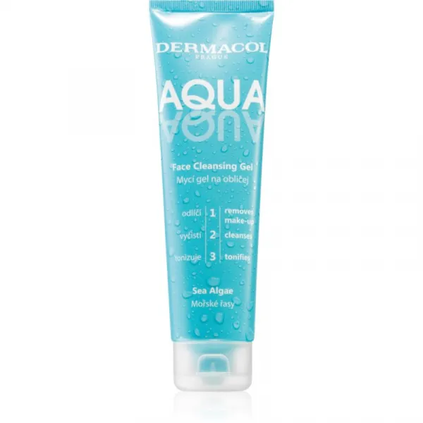 Dermacol Aqua čistiaci gél na tvár 150ml 1ks