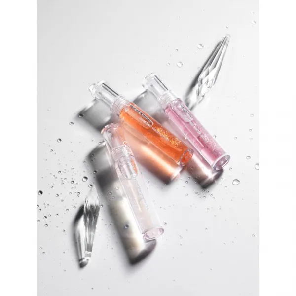 rom&nd Glasting Water Gloss žiarivý lesk na pery s trblietkami odtieň 00 Meteor Track 4.3 g