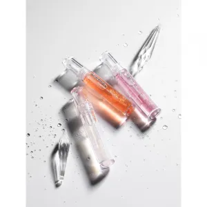rom&nd Glasting Water Gloss žiarivý lesk na pery s trblietkami odtieň 00 Meteor Track 4.3 g