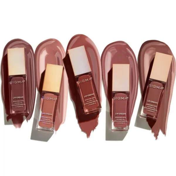 Sigma Beauty Lip Cream dlhotrvajúci tekutý rúž odtieň Dapper 5,1 g