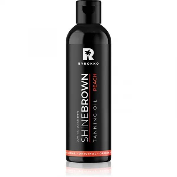 Olej pre podporu opálenia Broskyňa SPF6 ByRokko 180ml