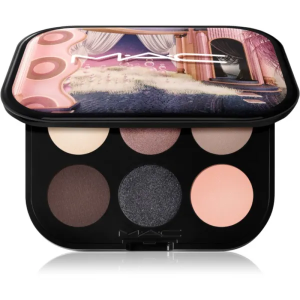 MAC Cosmetics Connect In Colour Eye Shadow Palette 6 shades paletka očných tieňov odtieň Encrypted Kryptonite 6.25 g