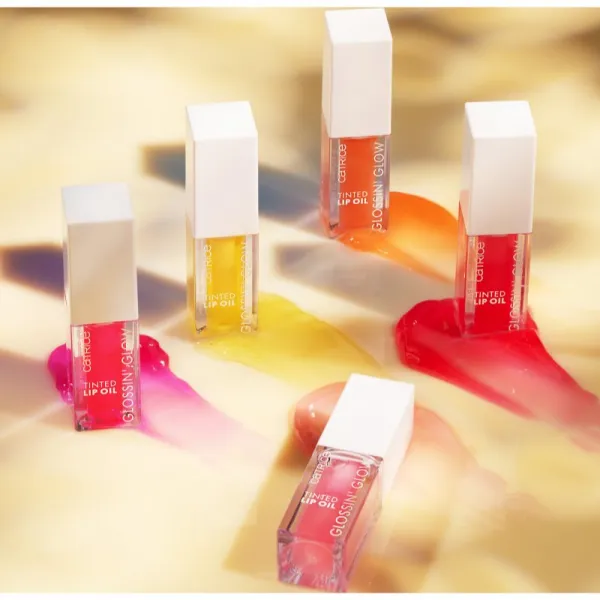 Catrice Glossing Glow tónovací olej na pery odtieň 040 - Glossip Girl 4 ml
