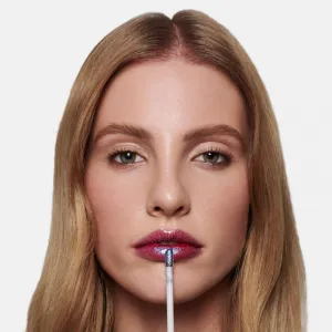 WONDERSKIN Wonder Blading Top Gloss lesk na pery s trblietkami odtieň Blue Glitter 4 ml