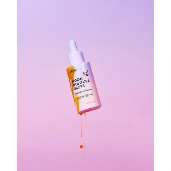 delhicious MOON MOISTURE DROPS vyživujúce olejové sérum pre regeneráciu a obnovu pleti 40 ml