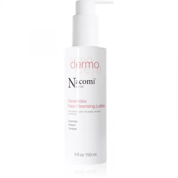 Nacomi Next Level Dermo čistiace mlieko pre suchú a podráždenú pleť 150 ml