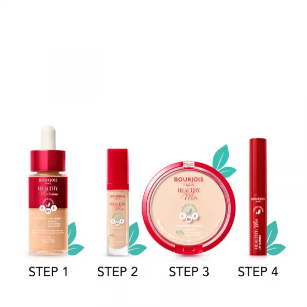 Bourjois Healthy Mix ľahký make-up pre prirodzený vzhľad odtieň 51W Light Vanilla 30 ml