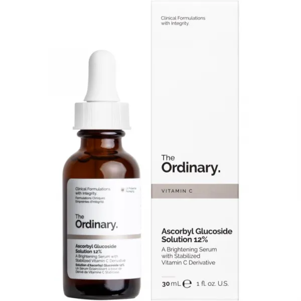 The Ordinary Ascorbyl Glucoside Solution 12% rozjasňujúce sérum s vitamínom C 30 ml