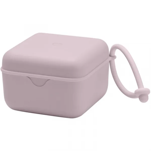 BIBS krabička na cumlíky Dusky Lilac