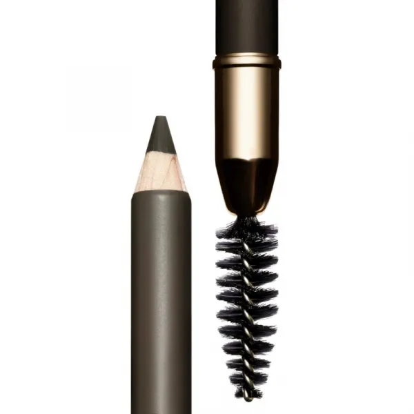 Clarins Eyebrow Crayon Sourcils ceruzka na obočie s kefkou odtieň 01 - Dark Brown 1.1 g